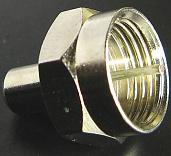 Разъем (нагрузка 75 Ом) F125-24 с F-коннектором, LANS