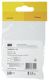 Скоба монтажная 10шт 12мм LSADD12-1-10 IEK