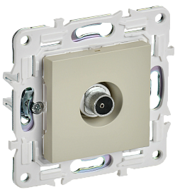 Розетка TV оконечная SK-A12B бежевый SKANDY SK-A10-O-K10 IEK