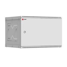 Шкаф телекоммуникационный настенный разборный 6U (600х350) дверь металл, Astra A ITB6M350D серия EKF Basic