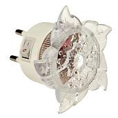 Светильник-ночник DTL-308-Цветок/RGB/4LED/0,5W Выключатель на корпусе 10320 Uniel