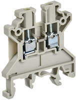Колодка клеммная CTS 2,5мм2 серая IEK YCT10-00-K03-002