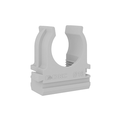 Изображение товара Держатель-клипса для быстрого монтажа с помощью газового монтажного пистолета диаметр 16мм 51016M DKC