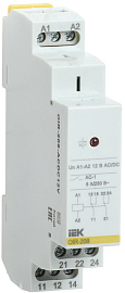 Промежут. реле.OIR 2 конт (8А). 12 В AC/DC IEK OIR-208-ACDC12V IEK