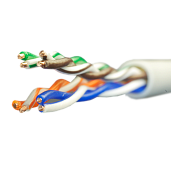 Витая пара неэкранированная U/UTP кат.5e 4x2x0,48 (24 AWG) PVC Серая одножильная внутренняя 01-0328-9 SUPRLAN Standard