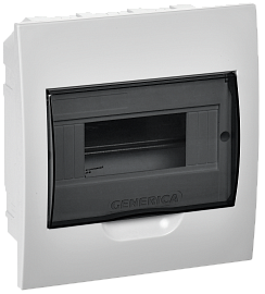 Бокс пластиковый ЩРВ-П- 8 IP41 встраив. GENERICA MKP12-V-08-41-G IEK