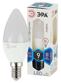 Лампа светодиодная 9 Вт E14 B35 4000К 720Лм матовая 170-265В свеча ( LED B35-9W-840-E14 ) Б0027970 ЭРА