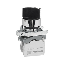 Переключатель OptiSignal D22 C4-S-53 3 положения с возвр металл 2НО XB4BD53 332173 КЭАЗ