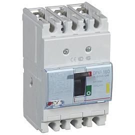 Выключатель автоматический трехполюсный 125A DPX3 160 16кА 420006 Legrand