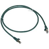 Шнур коммутационный RJ 45 - категория 6 - F/UTP - LSZH - экранированный - 3 м - зеленый 051852 Legrand