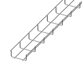 Лоток проволочный 100х35х3000 INOX (AISI 304) (3 м/уп) Промрукав