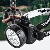 Фонарь налобный аккумуляторный TG9 Трофи 4V, 0,9Ah 220В, ЗУ C0045557 ЭРА