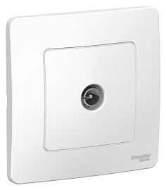 Коннектор ТВ BLANCA скрытой установки в сборе белый BLNTS000011 Systeme Electric