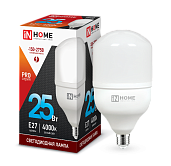 Лампа светодиодная LED-HP-PRO 25Вт 230В E27 4000К 2250Лм 4690612031057 IN HOME