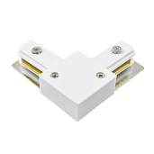 Коннектор шинопровода угловой AC-1W-TL белый серии TOP-LINE 4690612029368 IN HOME