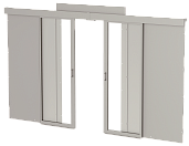 Компл. дв. раздв. 47U 1200 серый ZP-FD35-47U-1200 by ZPAS ITK