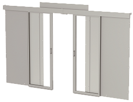 Компл. дв. раздв. 47U 1200 серый ZP-FD35-47U-1200 by ZPAS ITK