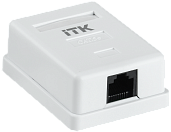 Настенная розетка RJ45, кат.5E UTP 1 порт CS2-1C5EU-12 ИЭК ITK