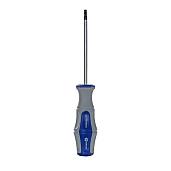 Отвертка Ultra Grip Torx Tamper-20 х 100 мм CR-V, двухкомпонентная рукоятка (1 шт.) подвес 910-058 КОБАЛЬТ