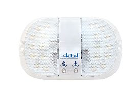 Светильник светодиодный СА-7008У серии "Персей"  с оптико-акустическим датчиком многорежимный, 8Вт 160-250В 800лм  IP30 "Актей"