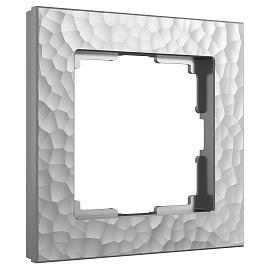 Рамка одноместная Hammer серебряный IP20 W0012406 Werkel