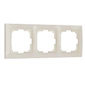 Рамка трехместная Snabb basic слоновая кость IP20 W0032003 Werkel
