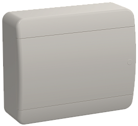 Бокс пластиковый ЩРН-П-12 IP41 навесной TEKFOR бел. дверь 240х290х102 TF5-KP13-N-12-41-K01-K01 /уп.1шт/ IEK