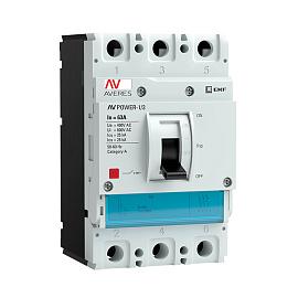 Выключатель автоматический 63А 3П трехполюсный  AV POWER-1/3 35kA TR AVERES mccb-13-63-TR-av EKF