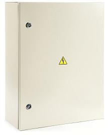 Шкаф с установленным блоком питания 500х650х220 IP54, DIN-рейки, АКБ 2х17/1х26Ач СКАТ ШП-12DC-6А исп.5М Бастион