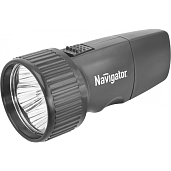 Фонарь светодиодный аккумуляторный NPT-CP02-ACCU 5LED прямая зарядкака, аккумулятор 3,6В 250мАч 94941 Navigator