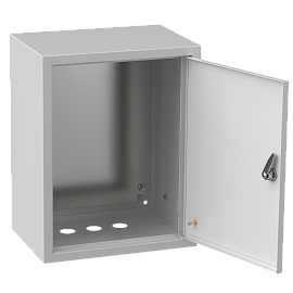 Щит металлический ЩМП-2-1 IP31 с монтажной панелью 500х400х150мм (ВхШхГ) GENERICA УХЛ3 RAL7035 YKM41-02-31-G IEK