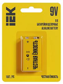 Элемент питания Alkaline 6LR61 9V  (1 шт / блистер) ABT-6LR619V-OP-L01 IEK