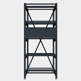 Стеллаж 5 полочный 2 ряда 800х935х1855 R5N2R809318AT Systeme Electric