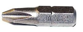 Вставка-бита 1/4"DR крестовая, PH2, 25 мм JonnesWay D125P2A