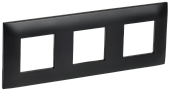 Рамка 3-местная SK-F03Bl черный SKANDY SK-M32-K02 IEK