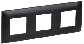 Рамка 3-местная SK-F03Bl черный SKANDY SK-M32-K02 IEK