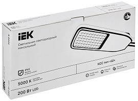Светильник LED ДКУ 1004-200Ш 5000К IP65 серый IEK