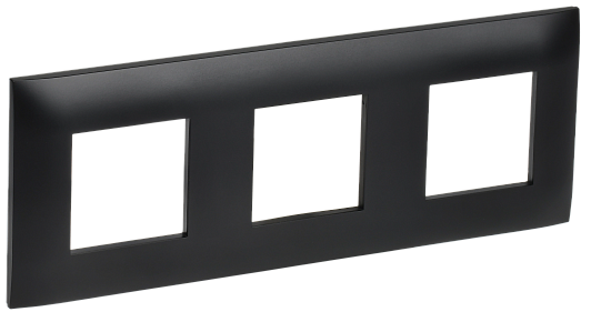 Изображение товара Рамка 3-местная SK-F03Bl черный SKANDY SK-M32-K02 IEK