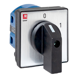 Переключатель кулачковый  ПК-1-12 25А 2P "0-1" (pk-1-12-25)  EKF