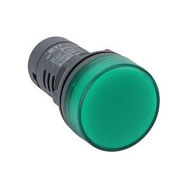 Лампа светосигнальная SB7 d22мм 230В AC зел. моноблочная SB7EV03MP Schneider Electric