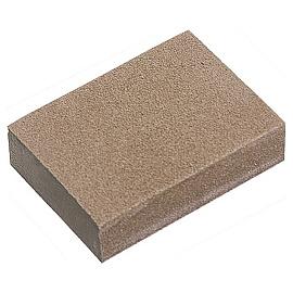 Губка для шлифования, 100х70х25 мм, мягкая, 3 шт., P 60 80, P 60 100, P 80 120  MATRIX 75705