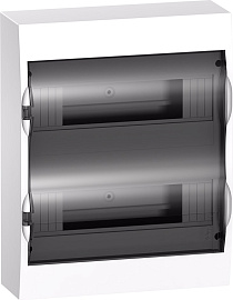 Бокс EASY9 2ряд/24мод. IP40 навесной, прозр. 326х256х96 EZ9E212S2SRU Schneider Electric