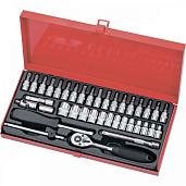 Набор слесарно-монтажный с квадратом 1 4", 38 предм. MATRIX MASTER 13522