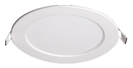 Светильник светодиодный ДВО встраиваемый LED даунлайт 12Вт PPL-R 6500K 800Лм IP40 белый d=170мм ультратонкий круглый .5008564 Jazzway