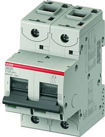 Выключатель автоматический 8А 2П двухполюсный 50кА S802S C8 2CCS862001R0084 ABB