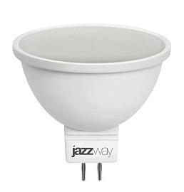 Лампа светодиодная 5 Вт GU5.3 JCDR 4000К 400Лм матовая 230В рефлекторная .1037107A Jazzway