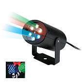 Светильник светодиодный ULI-Q306 4W/RGB BLACK XMAS проектор светодиодный, Проекция «РОЖДЕСТВО», RGB UL-00001188