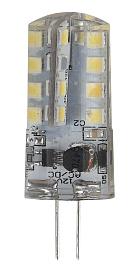 Лампа светодиодная 3 Вт G4 JC 2700К 240Лм 12В капсульная ( LED JC-3W-12V-827-G4 ) Б0033193 ЭРА