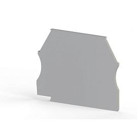 KLEMSAN Концевой сегмент на клеммники AVK(2,5-10)/ AVK RD (2,5-4), (серый) (444120)