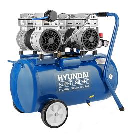 Компрессор безмасляный HYUNDAI HYC 3050S поршневой, бесшумный.